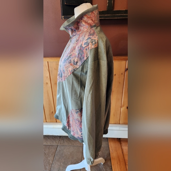 Vintage Remo of California Lightweight Retro Jacket Sage Green Size Medium - Picture 2 of 10